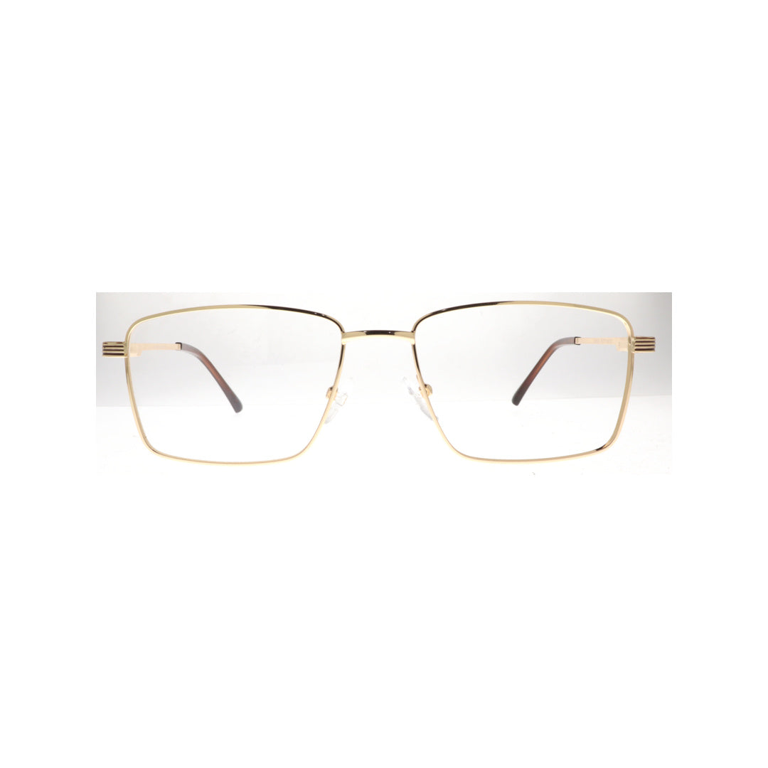Joy Style For Unisex Metal Eyeglasses Square Size 55 8878c1 Gold