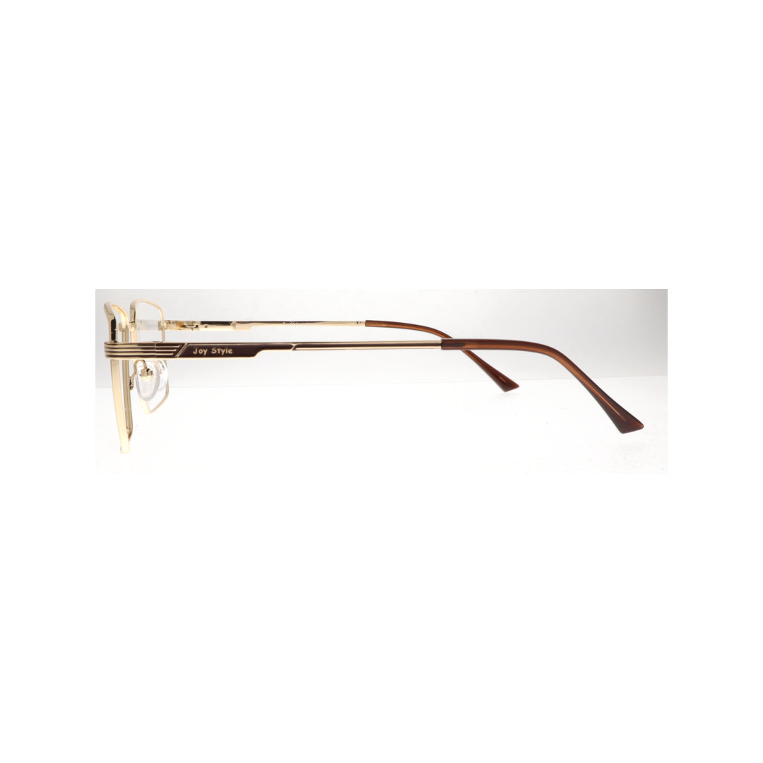 Joy Style For Unisex Metal Eyeglasses Square Size 55 8878c1 Gold