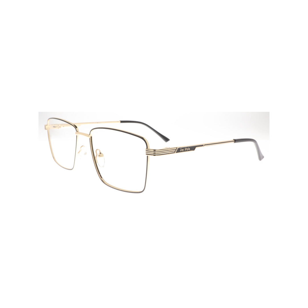 Joy Style For Unisex Metal Eyeglasses Square Size 55 8878c6 Brown Gold
