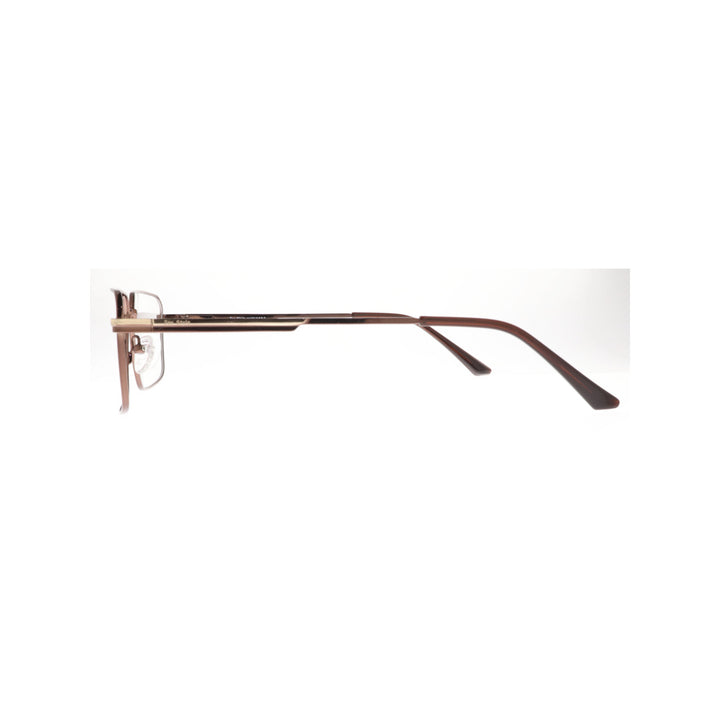 Joy Style For Unisex Metal Eyeglasses Square Size 56 8802c3 Matte Brown