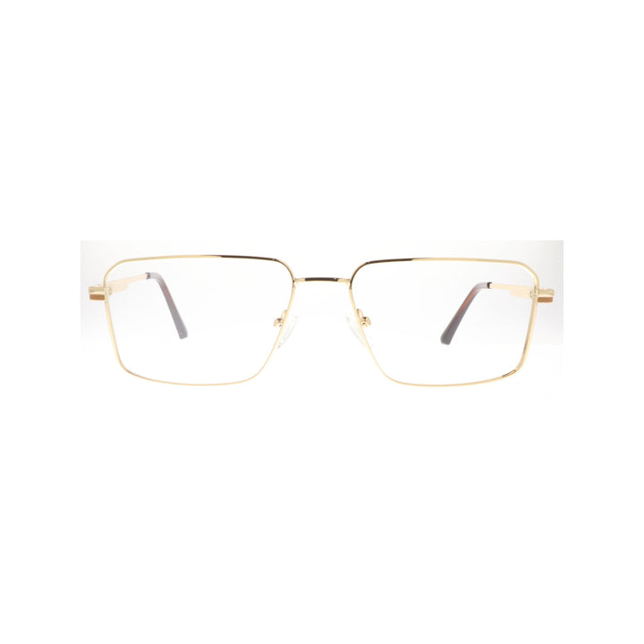 Joy Style For Unisex Metal Eyeglasses Square Size 56 8802c5 Gold