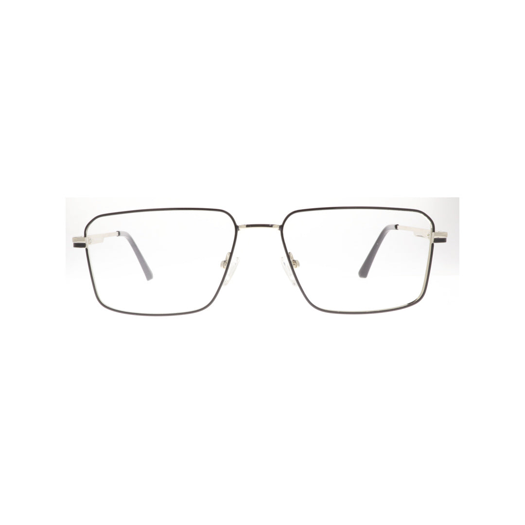 Joy Style For Unisex Metal Eyeglasses Square Size 56 8802c6 Black Gold