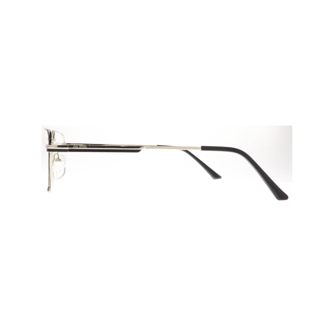 Joy Style For Unisex Metal Eyeglasses Square Size 56 8802c6 Black Gold