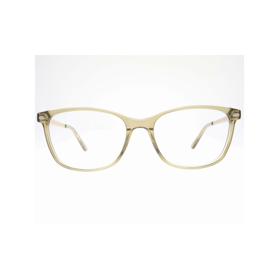 Joy Style For Unusex Eyeglasses Cat Eye Shape Size 54 1116c4clip Light Green