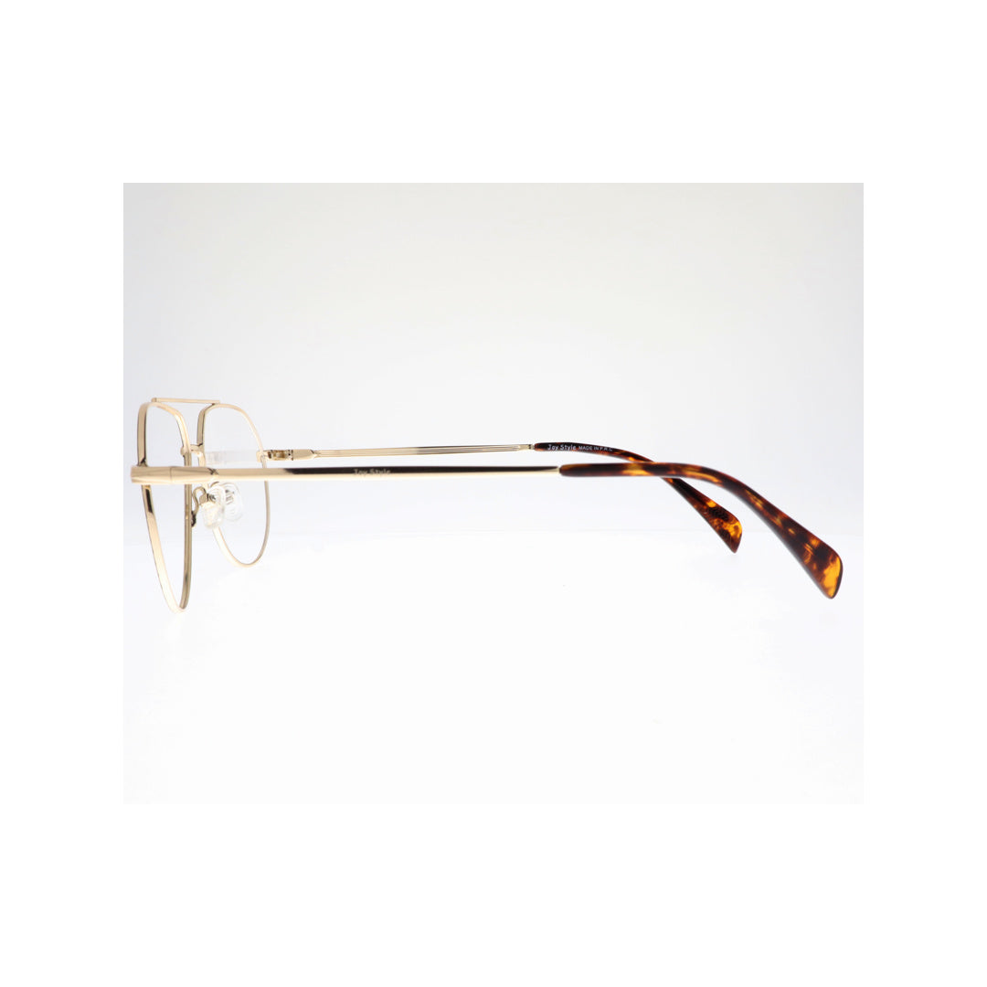 Joy Style For Unusex Metal Eyeglasses Aviator Shape Size 53 1026c1 Brown