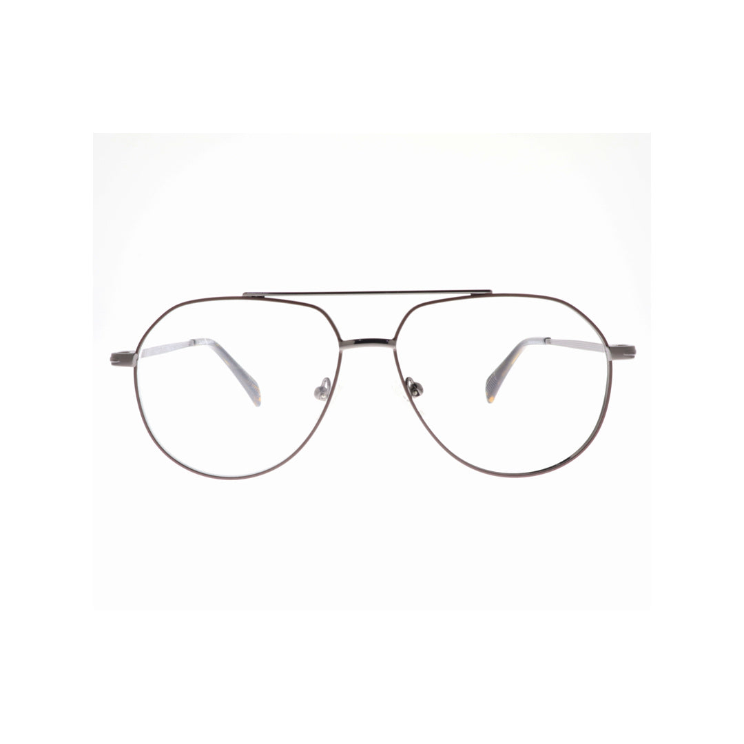 Joy Style For Unusex Metal Eyeglasses Aviator Shape Size 53 1026c2 Gunmetal