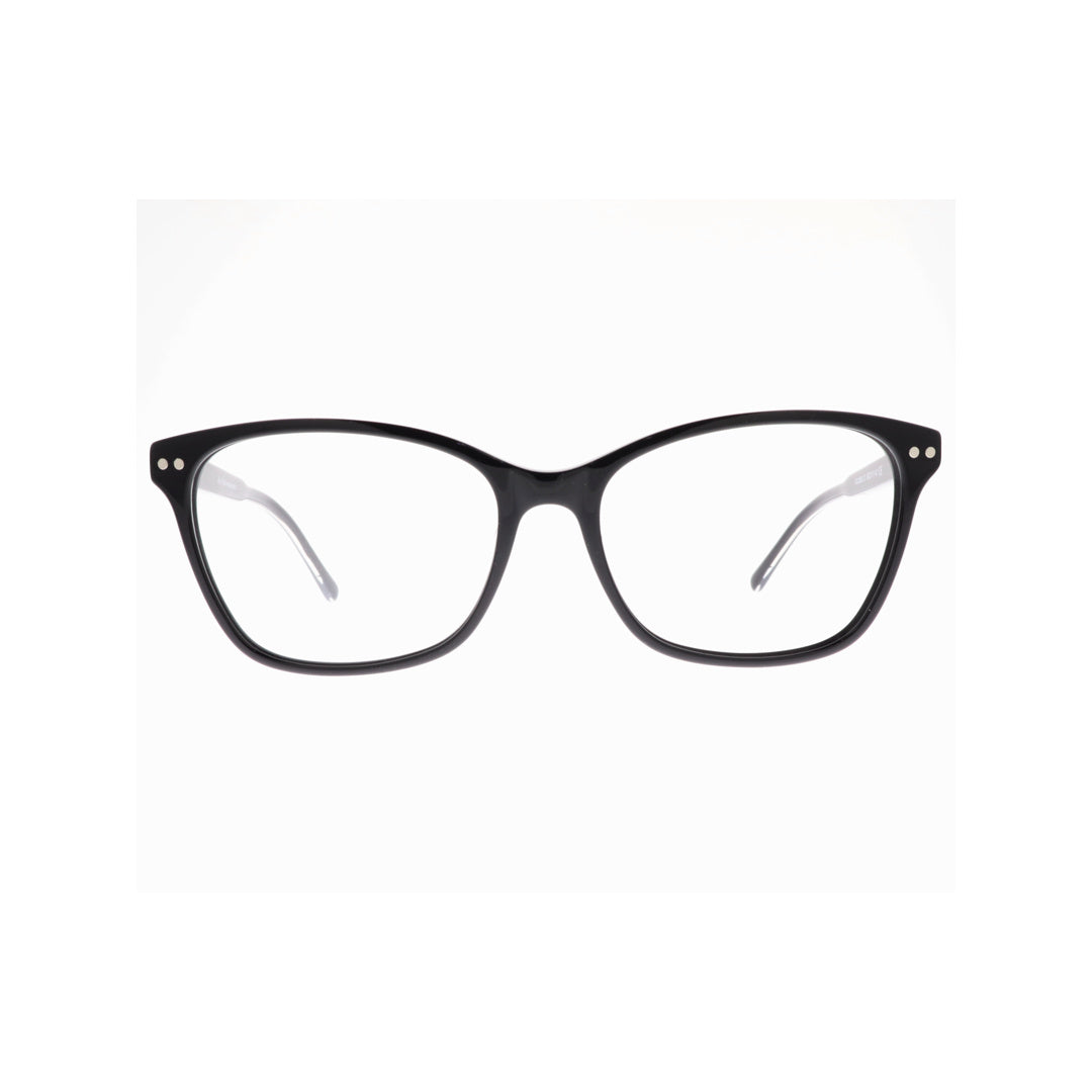 Joy Style For Women Eyeglasses Clip Cat Eye Shape Size 55 1288c1clip Black