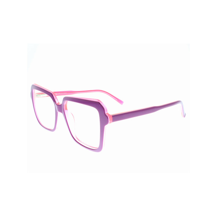 Joy Style For Women Eyeglasses Rectangular Shape Size 54 10012c5 Pink