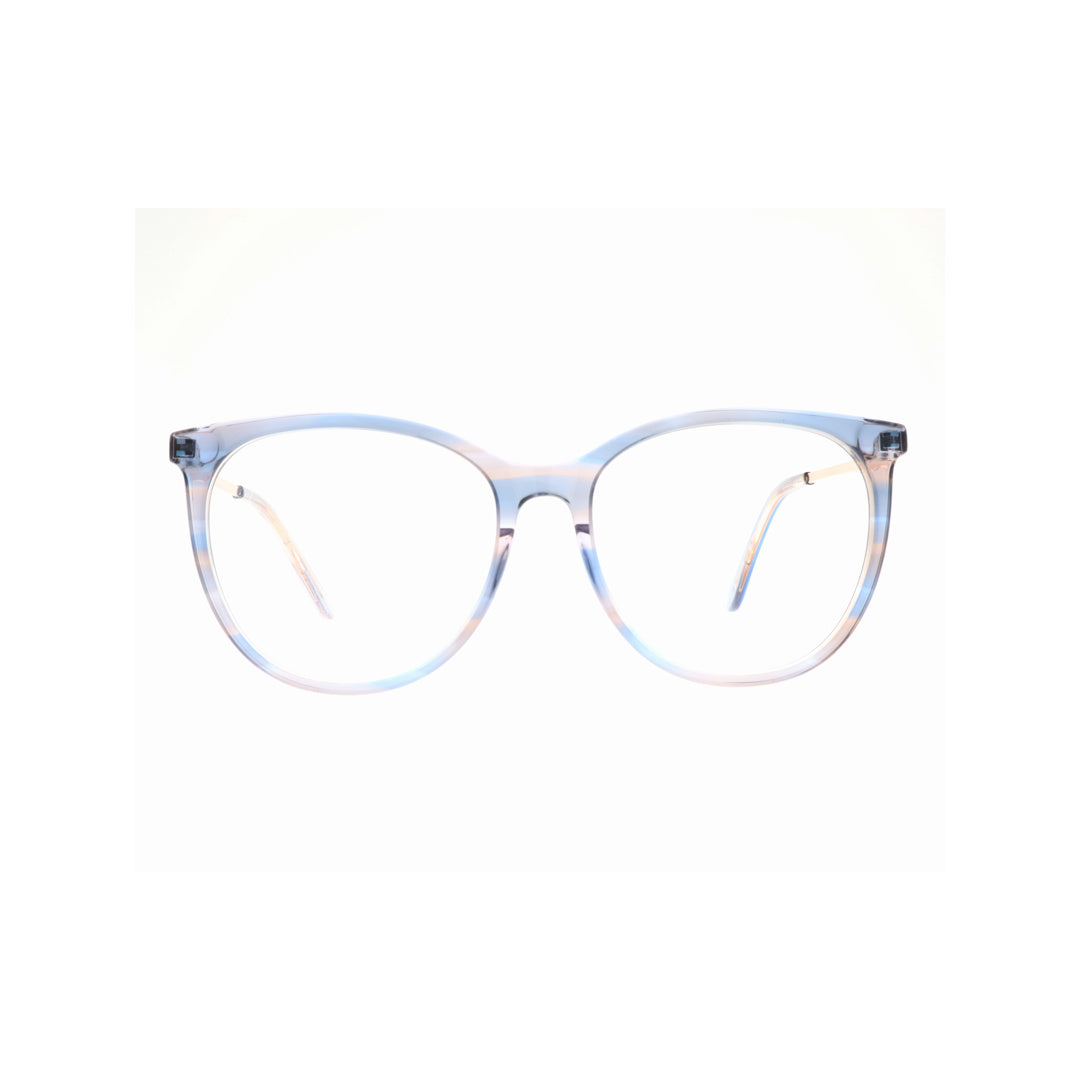 Joy Style For Women Eyeglasses Round Shape 53 9004c3 Light Blue