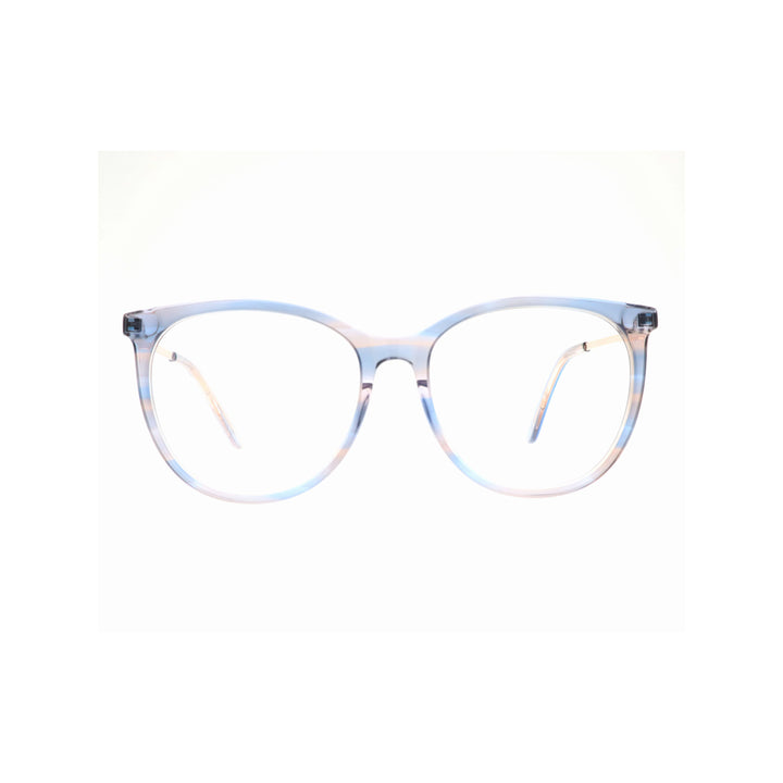 Joy Style For Women Eyeglasses Round Shape 53 9004c3 Light Blue