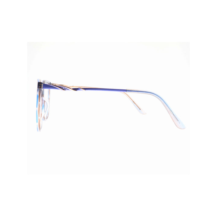 Joy Style For Women Eyeglasses Round Shape 53 9004c3 Light Blue
