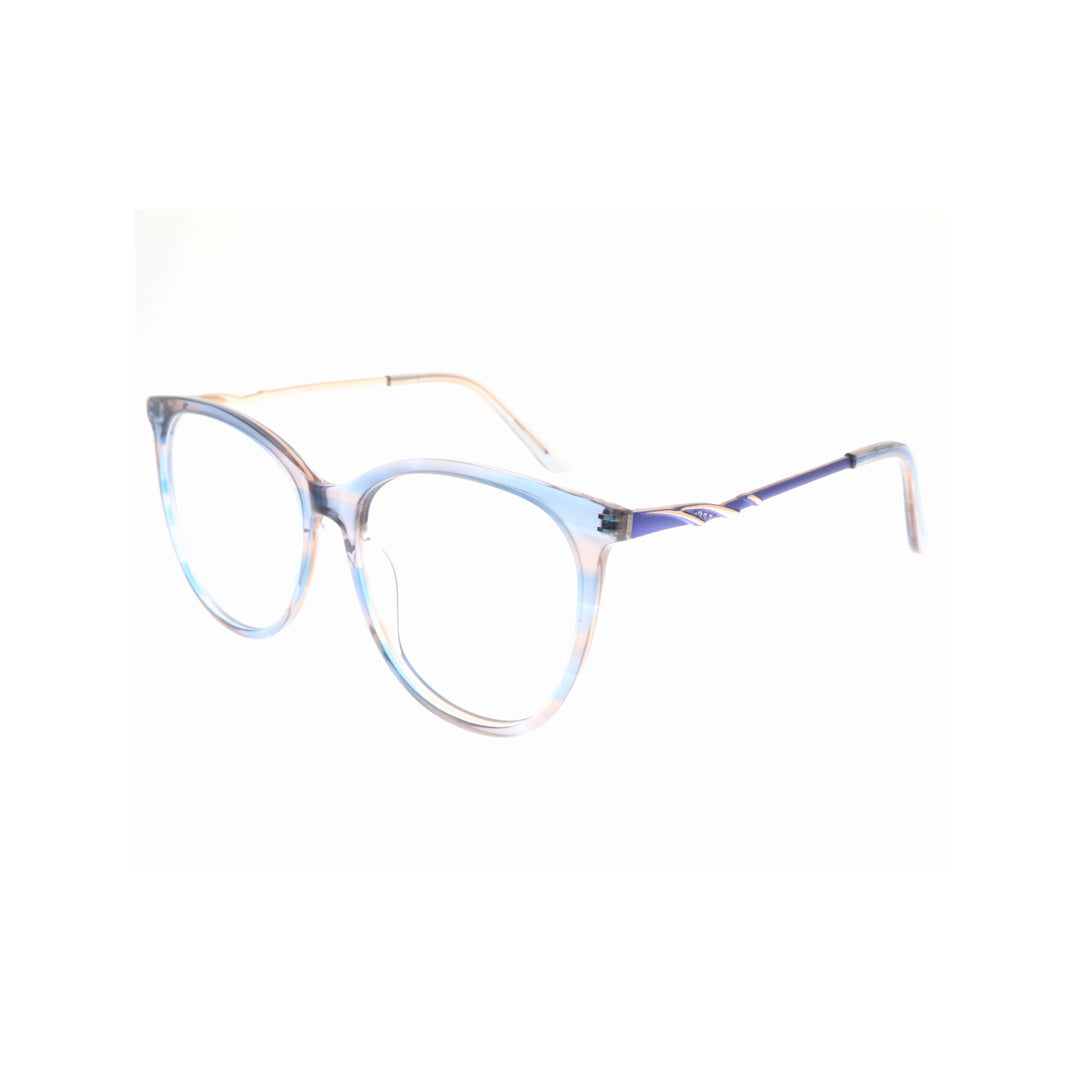 Joy Style For Women Eyeglasses Round Shape 53 9004c3 Light Blue