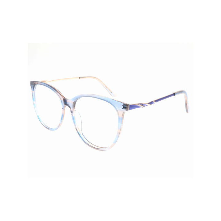 Joy Style For Women Eyeglasses Round Shape 53 9004c3 Light Blue