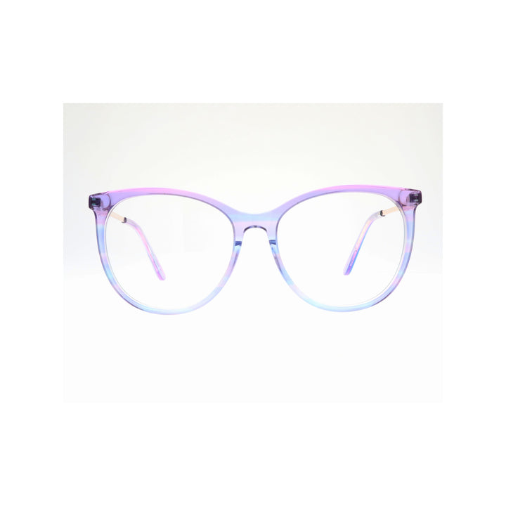 Joy Style For Women Eyeglasses Round Shape 53 9004c5 Violet