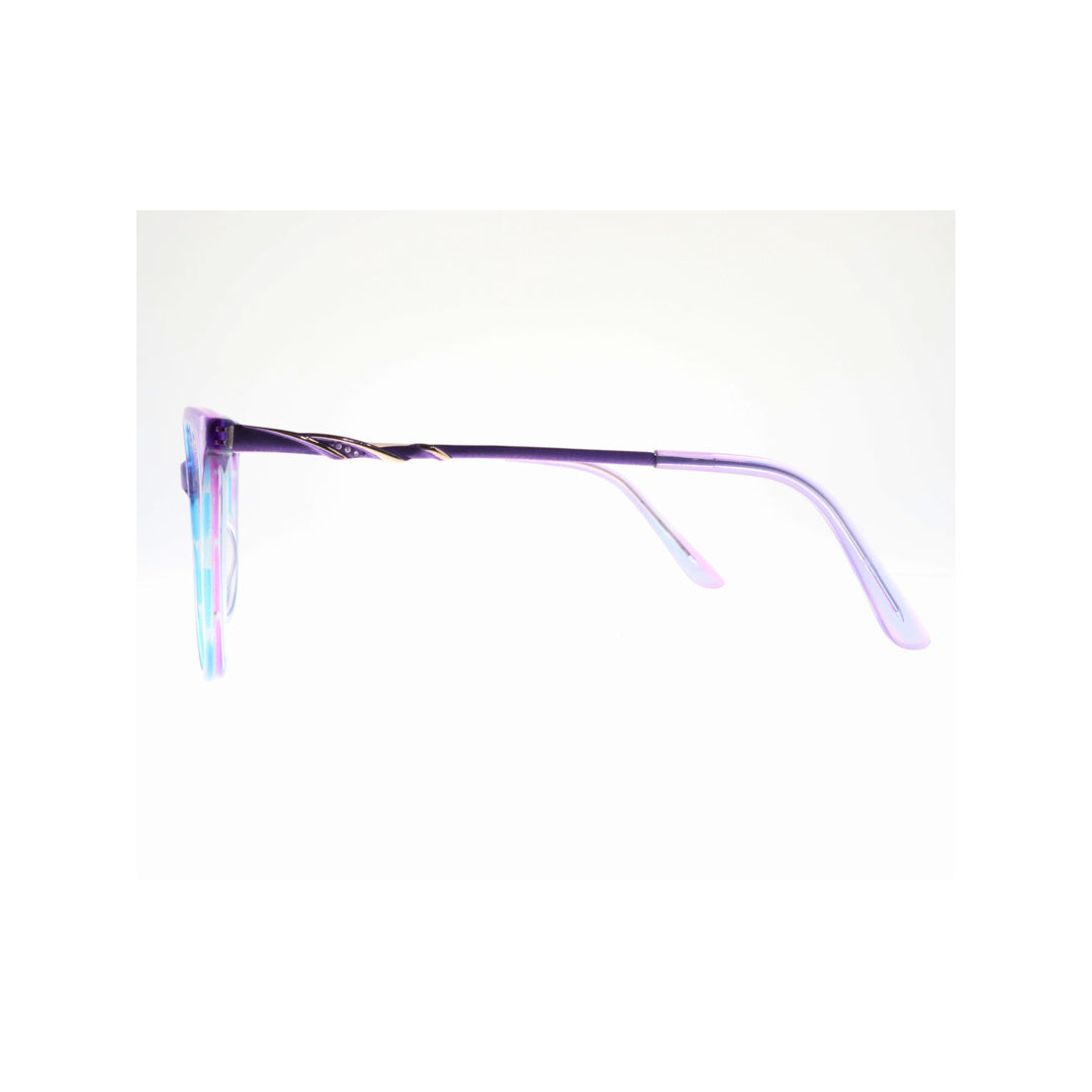 Joy Style For Women Eyeglasses Round Shape 53 9004c5 Violet
