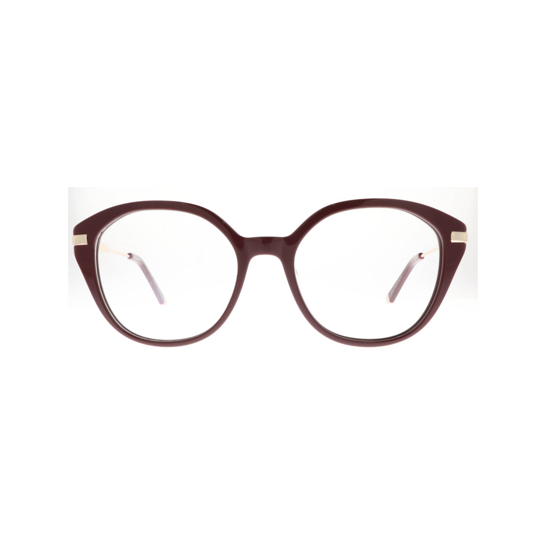 Joy Style For Women Eyeglasses Rounded Cat-Eye Size 51 7918c4 Red