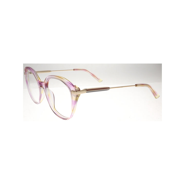 Joy Style For Women Eyeglasses Rounded Cat-Eye Size 51 7918c5 Pastel Pink Yellow Gradient