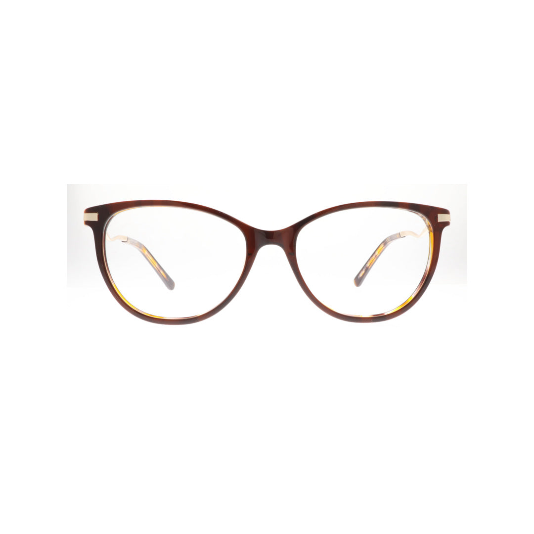 Joy Style For Women Eyeglasses Soft Square Size 50 7907c2 Brown