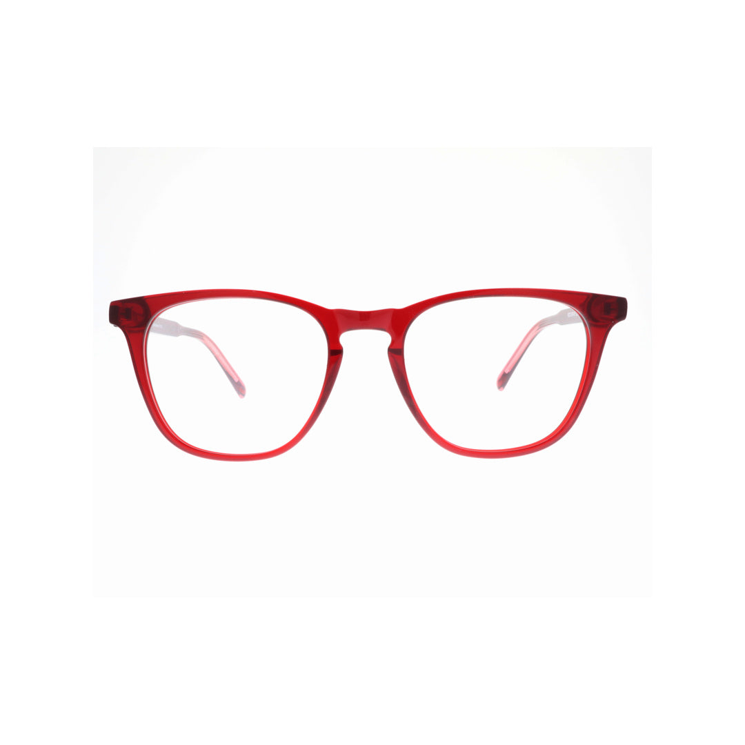 Joy Style For Women Eyeglasses Soft Square Size 52 5416c5 Red