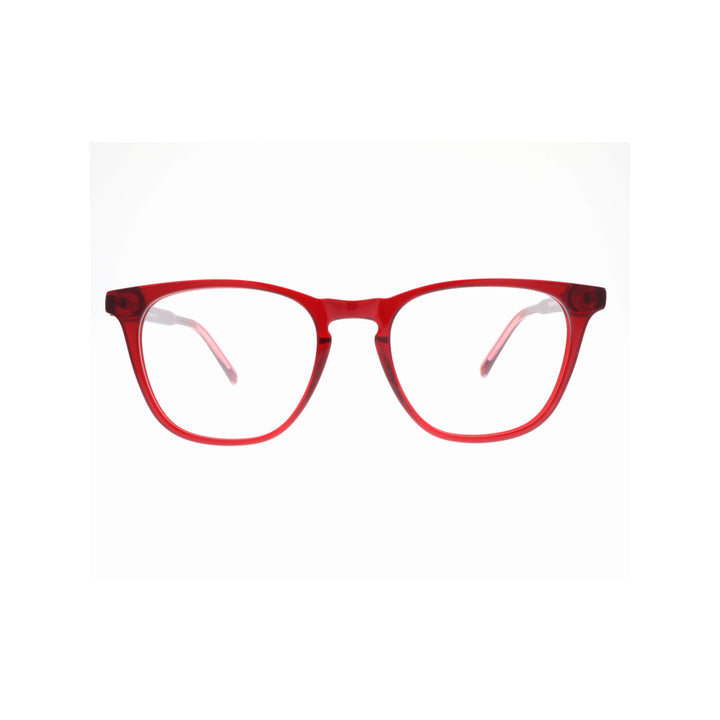 Joy Style For Women Eyeglasses Soft Square Size 52 5416c5 Red