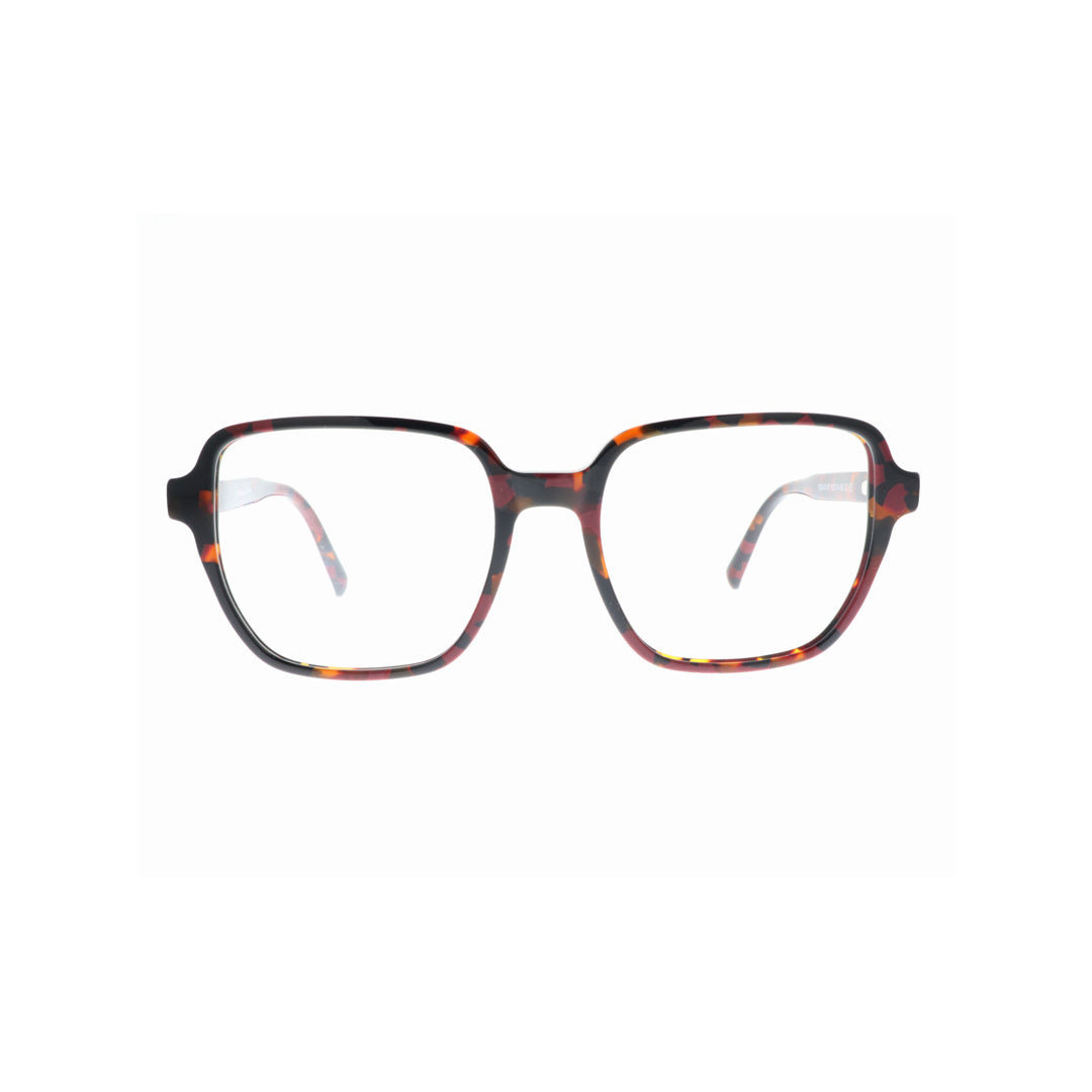 Joy Style For Women Eyeglasses Soft Square Size 53 10147c2 Brown Tortoiseshell