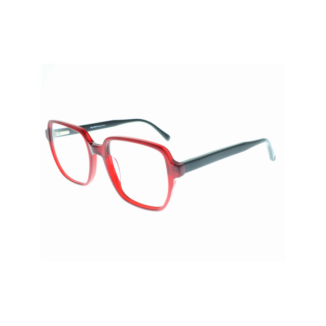 Joy Style For Women Eyeglasses Soft Square Size 53 10147c5 Red