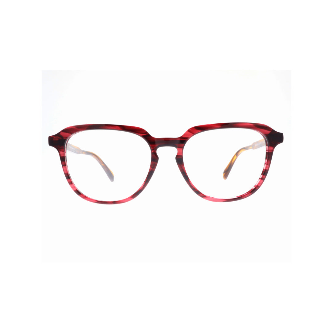 Joy Style For Women Eyeglasses Soft Square Size 53 Rda5409c4 Multi Red