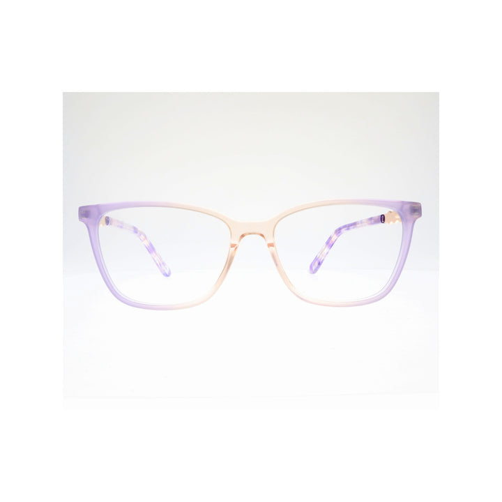 Joy Style For Women Eyeglasses Square Size 52 35107c4 Peach Purple Gradient