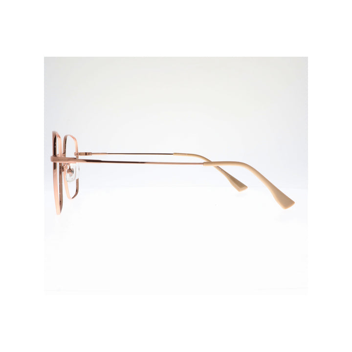 Joy Style For Women Metal Eyeglasses Square Shape Size 54 25011c1 Rosegold