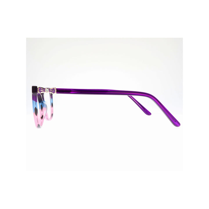 Joy Style For Women's Eyeglasses Cat Eye Size 50 35106c2 Purple Pink Gradient