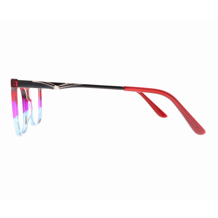 Joy Style For Women's Eyeglasses Cat Eye Size 52 35103c2 Red Blue