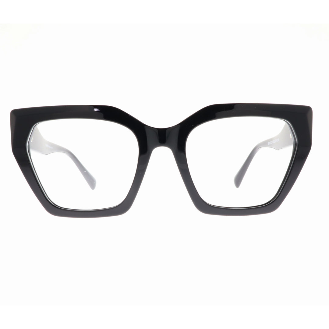 Joy Style For Women's Eyeglasses Cat Eye Size 52 6063c1 Black
