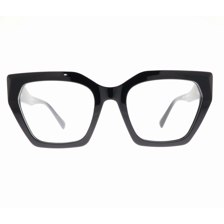 Joy Style For Women's Eyeglasses Cat Eye Size 52 6063c1 Black