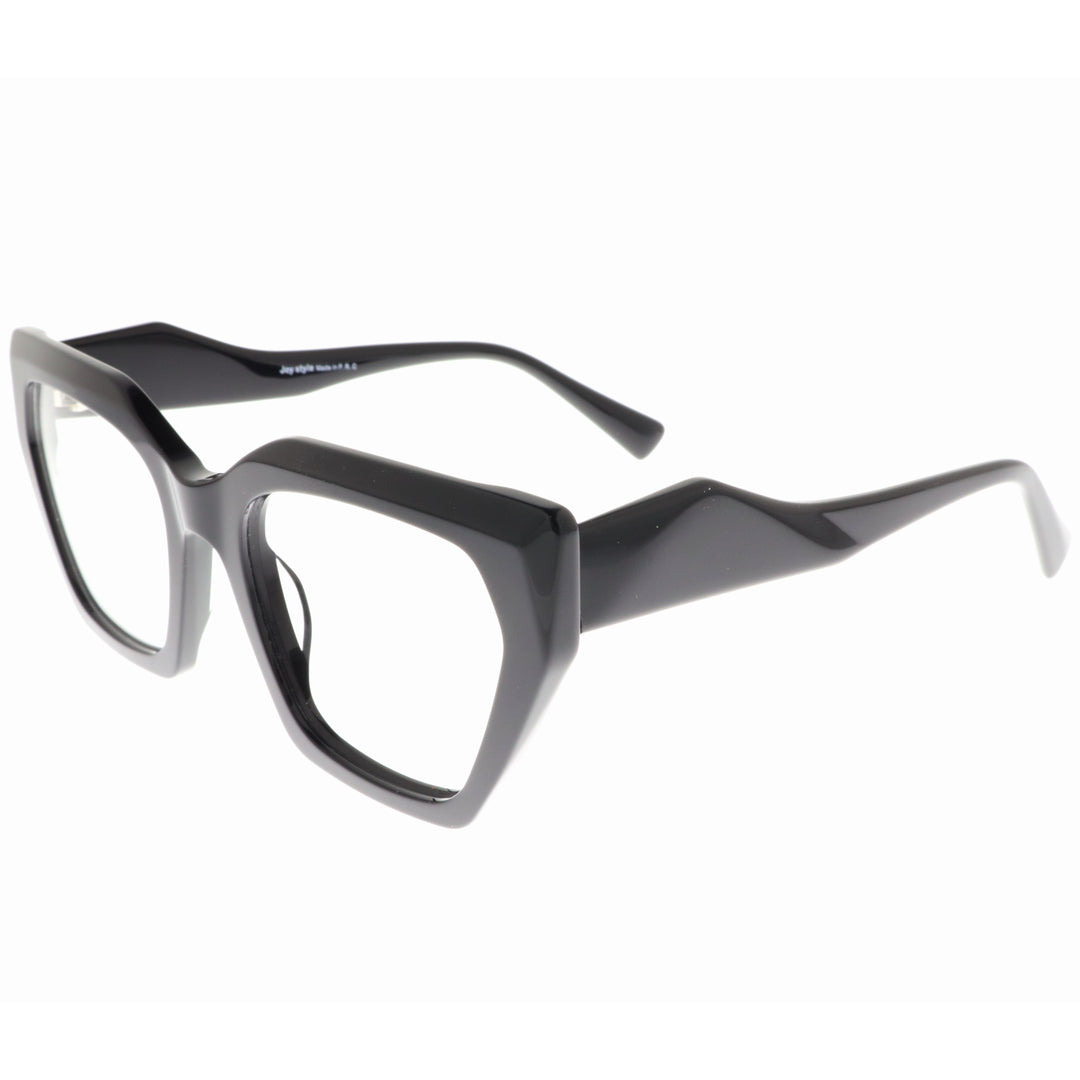 Joy Style For Women's Eyeglasses Cat Eye Size 52 6063c1 Black