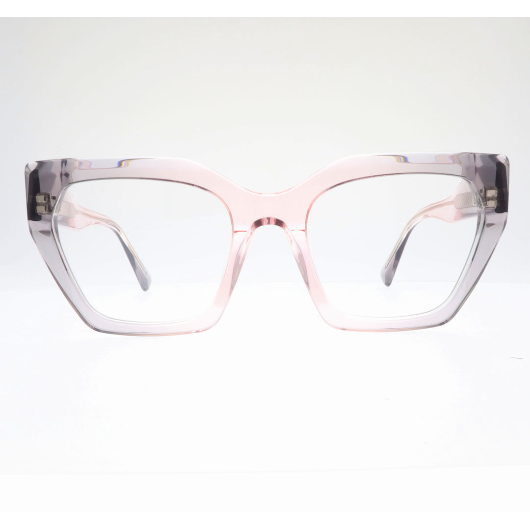 Joy Style نظارات نسائية عين القط مقاس 52 6063c4 رمادي وردي