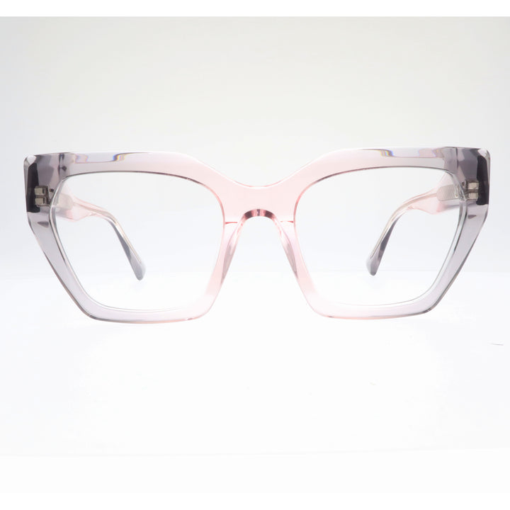 Joy Style نظارات نسائية عين القط مقاس 52 6063c4 رمادي وردي