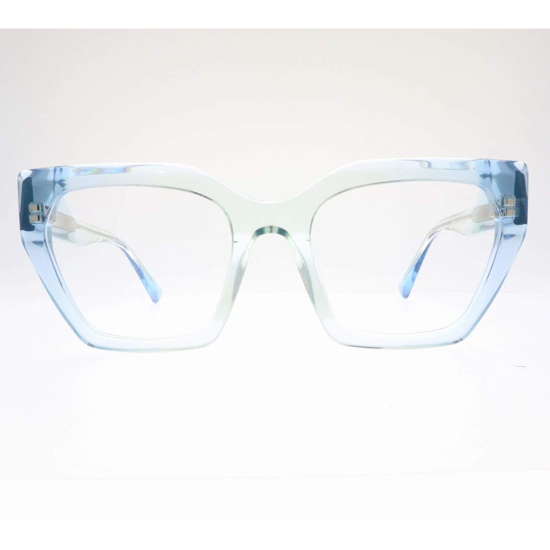 Joy Style For Women's Eyeglasses Cat Eye Size 52 6063c5 Light Blue