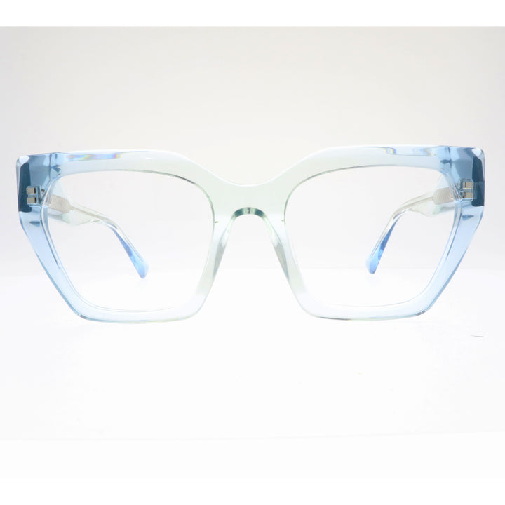 Joy Style For Women's Eyeglasses Cat Eye Size 52 6063c5 Light Blue