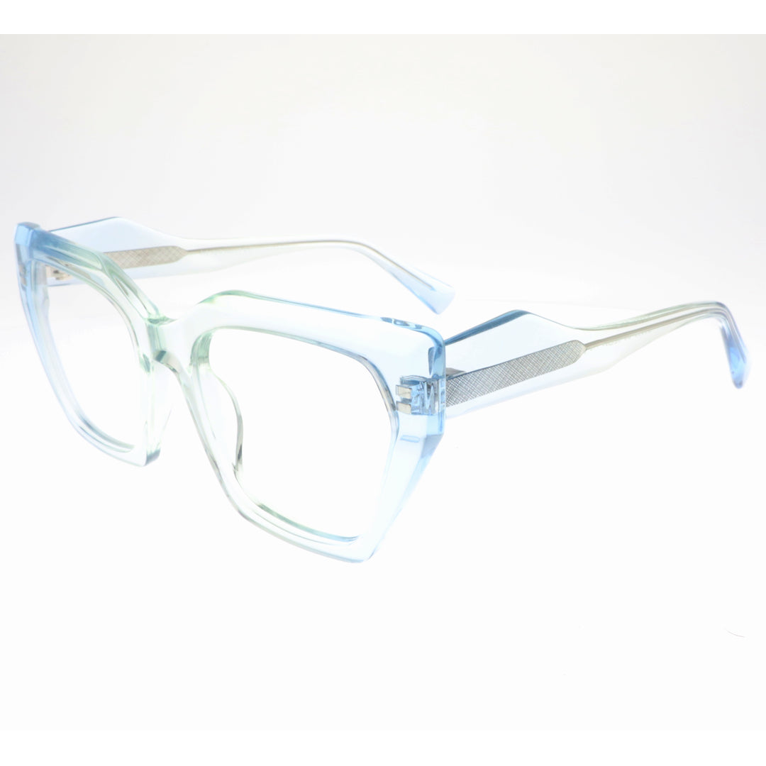 Joy Style For Women's Eyeglasses Cat Eye Size 52 6063c5 Light Blue