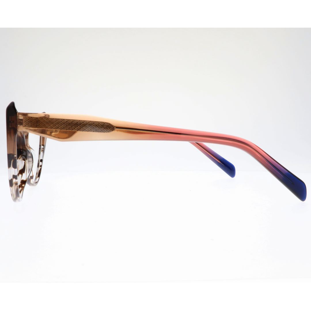 Joy Style For Women's Eyeglasses Cat Eye Size 53 6061c5 Brown Tortoiseshell Fade