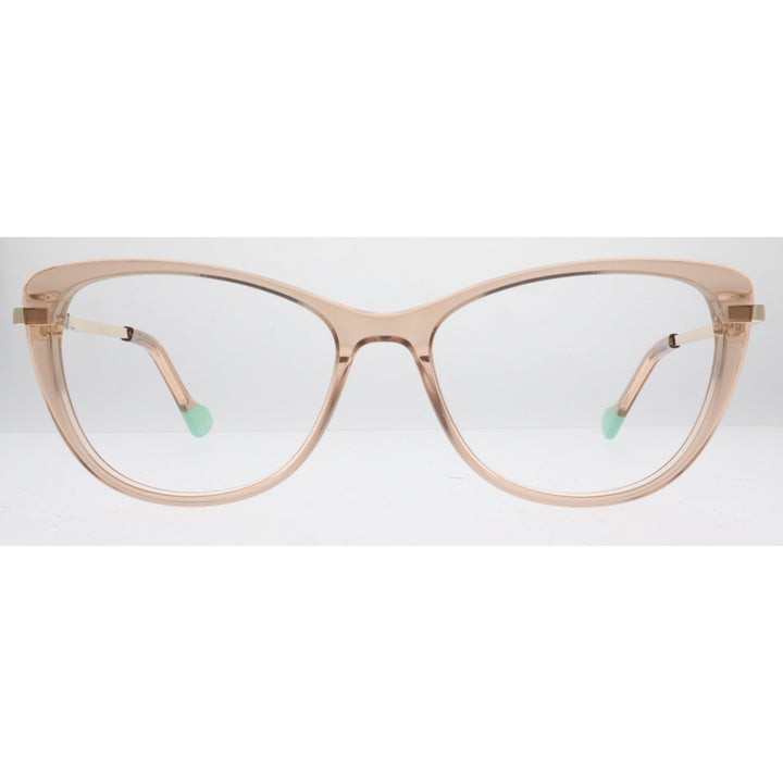 Joy Style For Women's Eyeglasses Cat Eye Size 53 7920c3 Transparent Beige