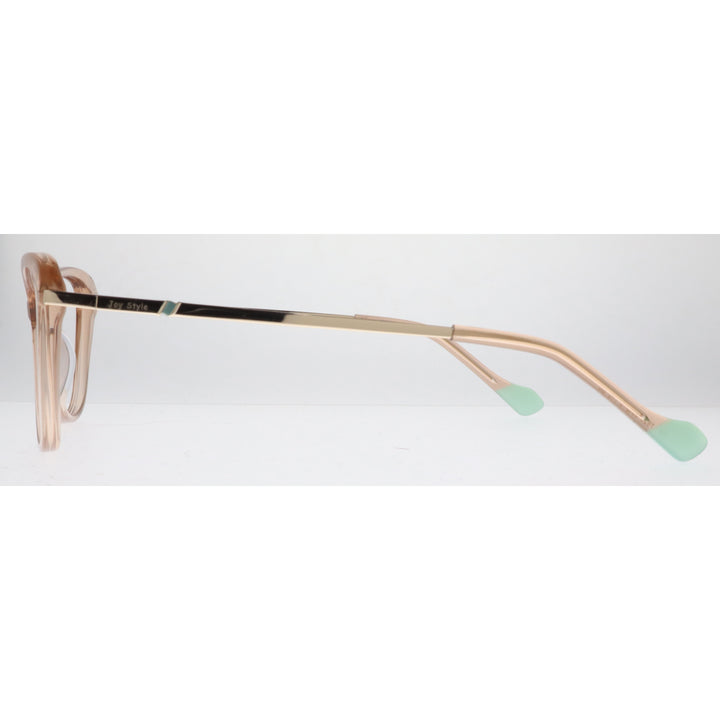 Joy Style For Women's Eyeglasses Cat Eye Size 53 7920c3 Transparent Beige