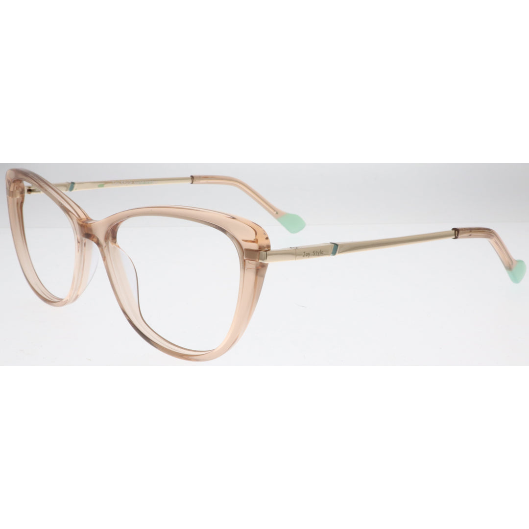 Joy Style For Women's Eyeglasses Cat Eye Size 53 7920c3 Transparent Beige
