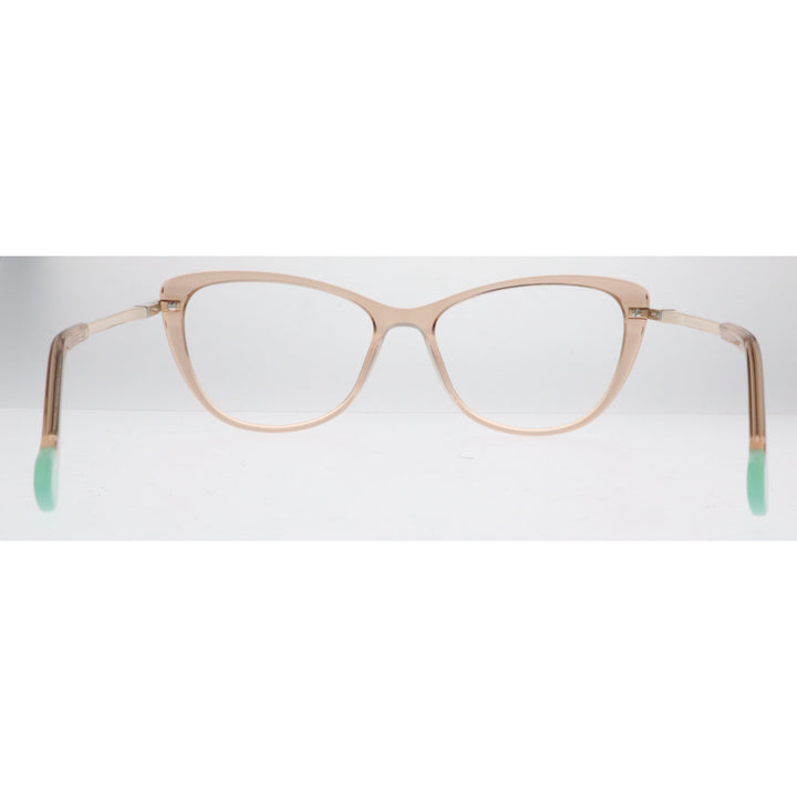 Joy Style For Women's Eyeglasses Cat Eye Size 53 7920c3 Transparent Beige