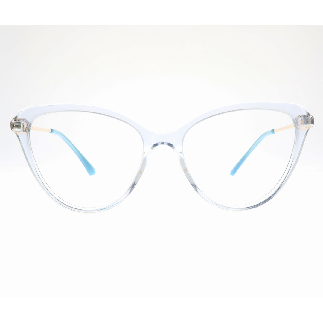 Joy Style For Women's Eyeglasses Cat Eye Size 54 2101c5 Light Blue