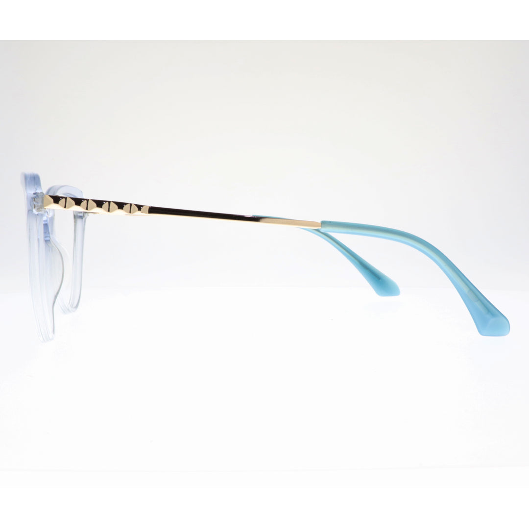Joy Style For Women's Eyeglasses Cat Eye Size 54 2101c5 Light Blue