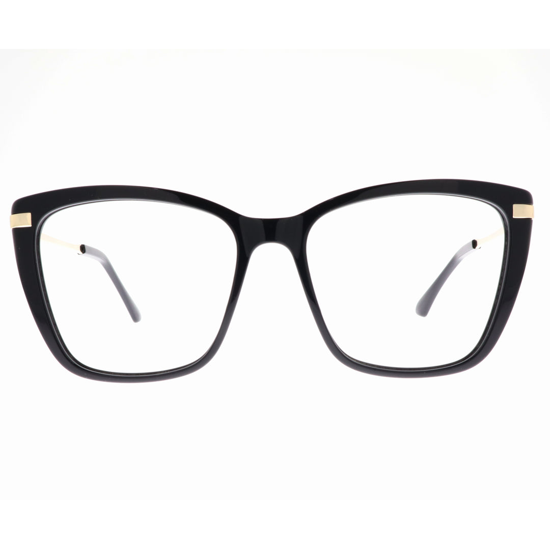 Joy Style For Women's Eyeglasses Cat Eye Size 54 2108c1 Black