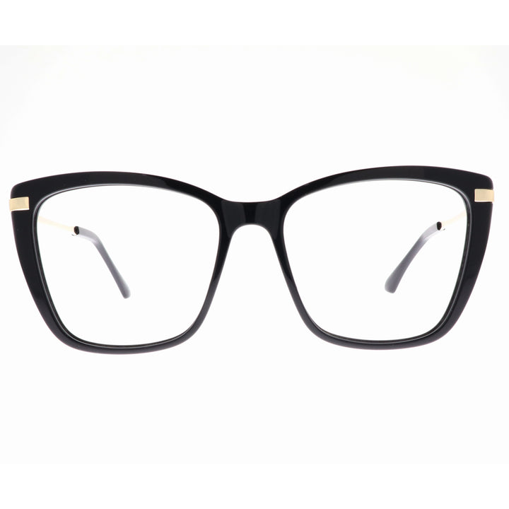 Joy Style For Women's Eyeglasses Cat Eye Size 54 2108c1 Black