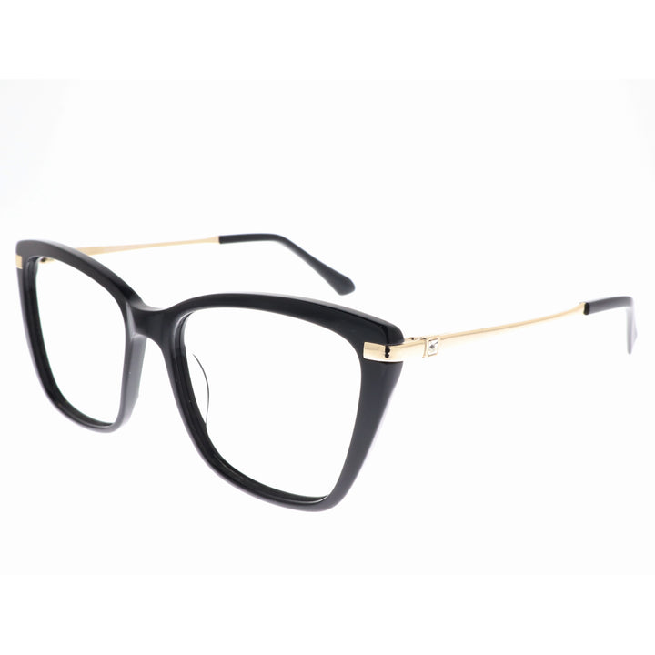 Joy Style For Women's Eyeglasses Cat Eye Size 54 2108c1 Black