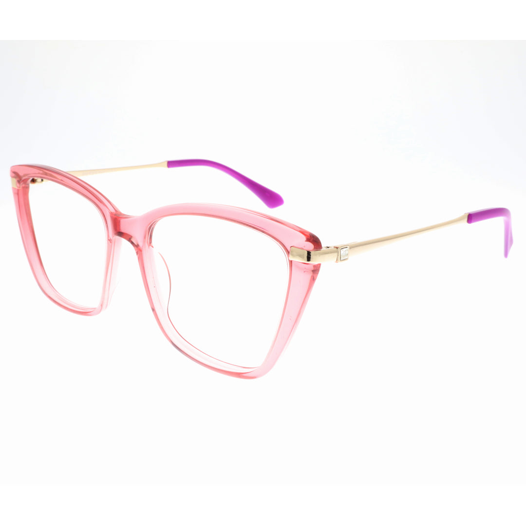 Joy Style For Women's Eyeglasses Cat Eye Size 54 2108c4 Pink
